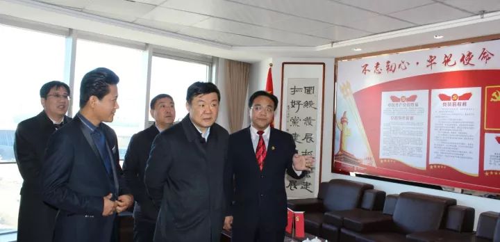 鄂尔多斯市委统战部部长金武一行莅临荣朝调研